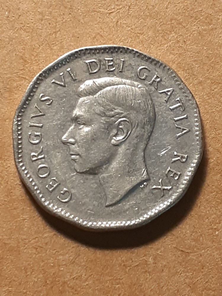 1950 FIVE CENTS CANADA