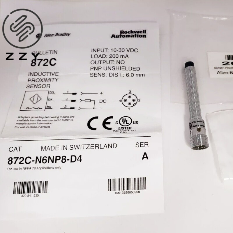 1PCS Productive Sensor 872C-N6NP8-D4