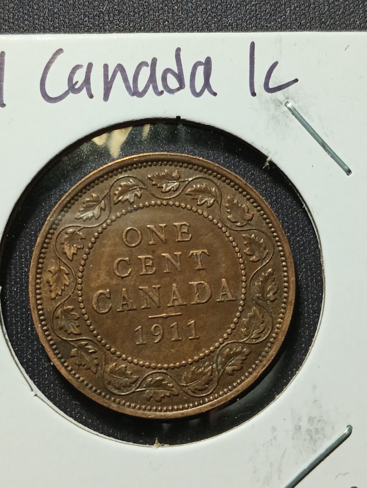 1911 Canadian Large Cent