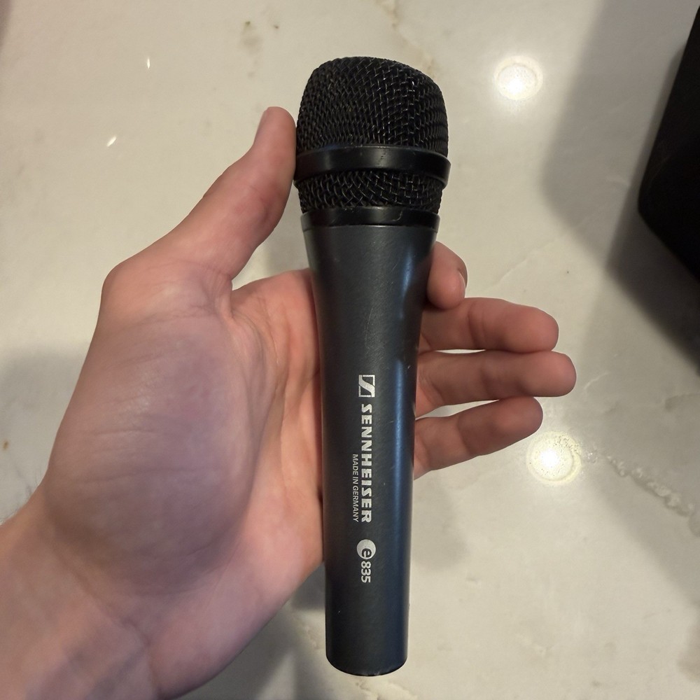 Microphone, Headphones, and Pop Filter for Recording