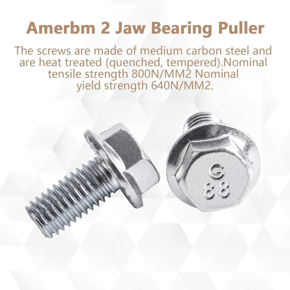 Two Jaw Bearing Puller Remover 30mm - 90mm Adjustable Tool for...