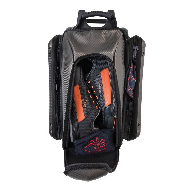 Hammer Carbon Shield 2 Ball Roller Bowling Bag - Blue Carbon