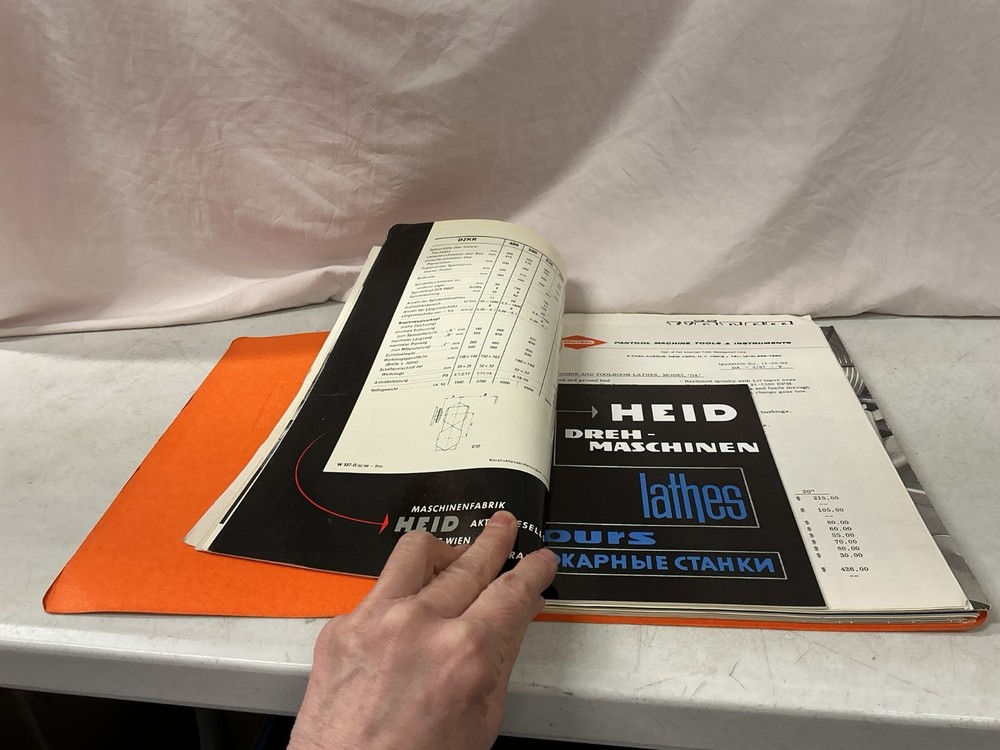 Pantool Machine Tools & Instruments Catalog Manual Lathes Grinders Balancing