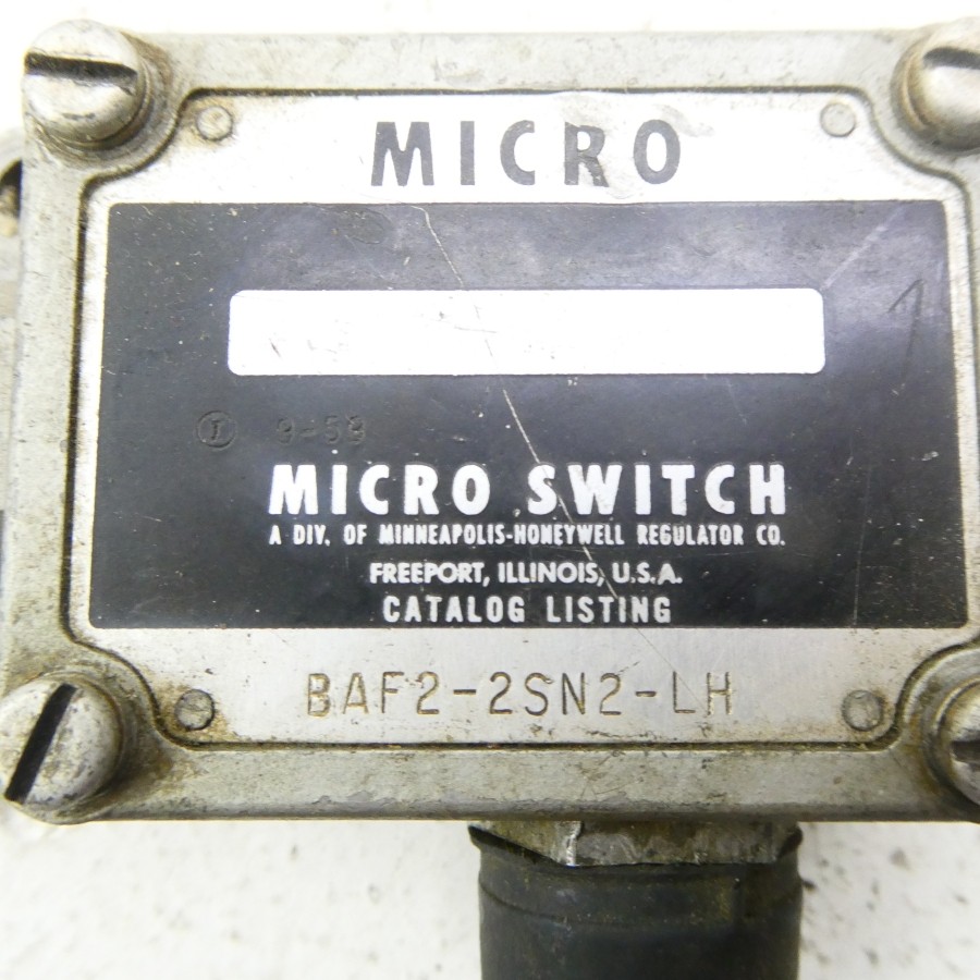 MICRO SWITCH BAF2-2SN2-LH NSNP