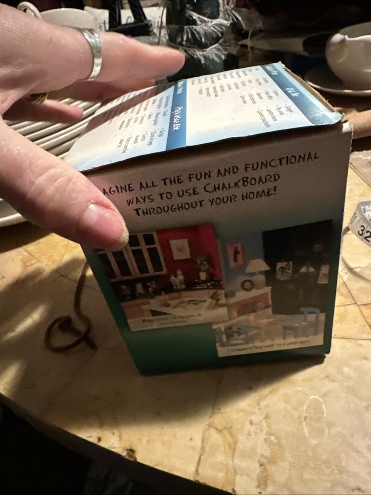 Rustoleum 206540 1 Quart Black Chalk Board Paint