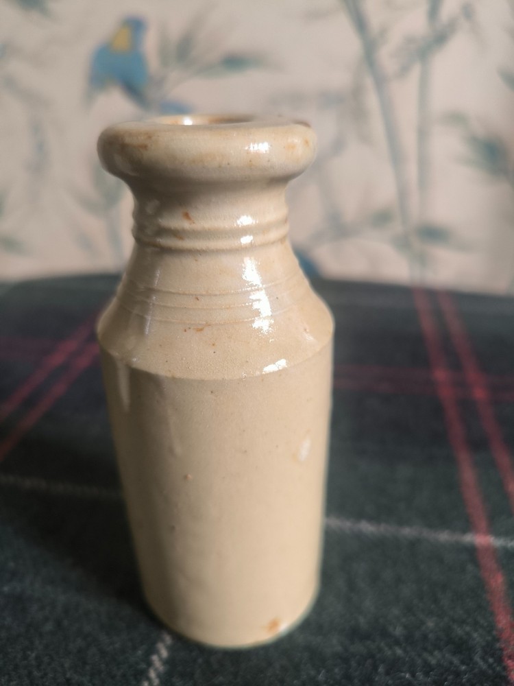 2 x Large Antique Stoneware Bottles