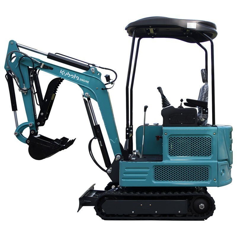 1 Ton Mini Excavator & Auger Drill Combo - Kubota Engine & 81cm Drill Pipe