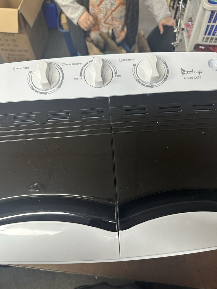 portable washing machine and Spin dryer combo