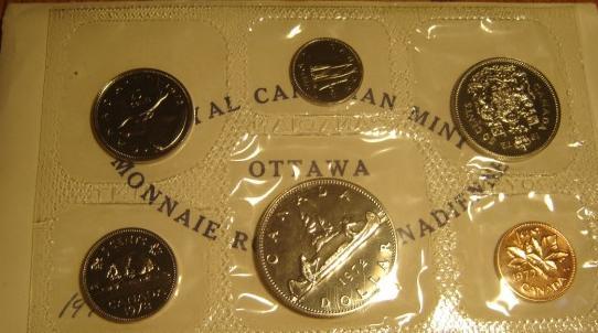 1972 Canada PL Set (6 Coins UNC. RCM Mint RJ)