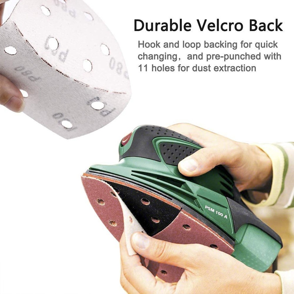 2pcs sanding discs for Parkside PMS 160 multi-sander sandpaper