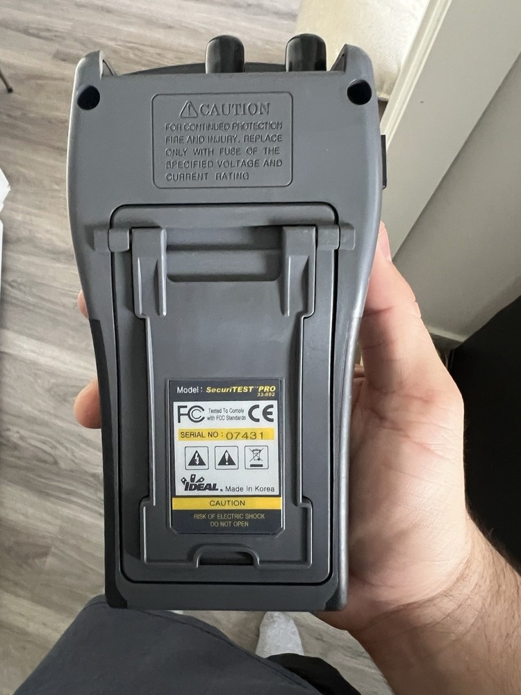 IDEAL NETWORKS 33-892 SECURITEST PRO MULTI-FUNCTION CCTV