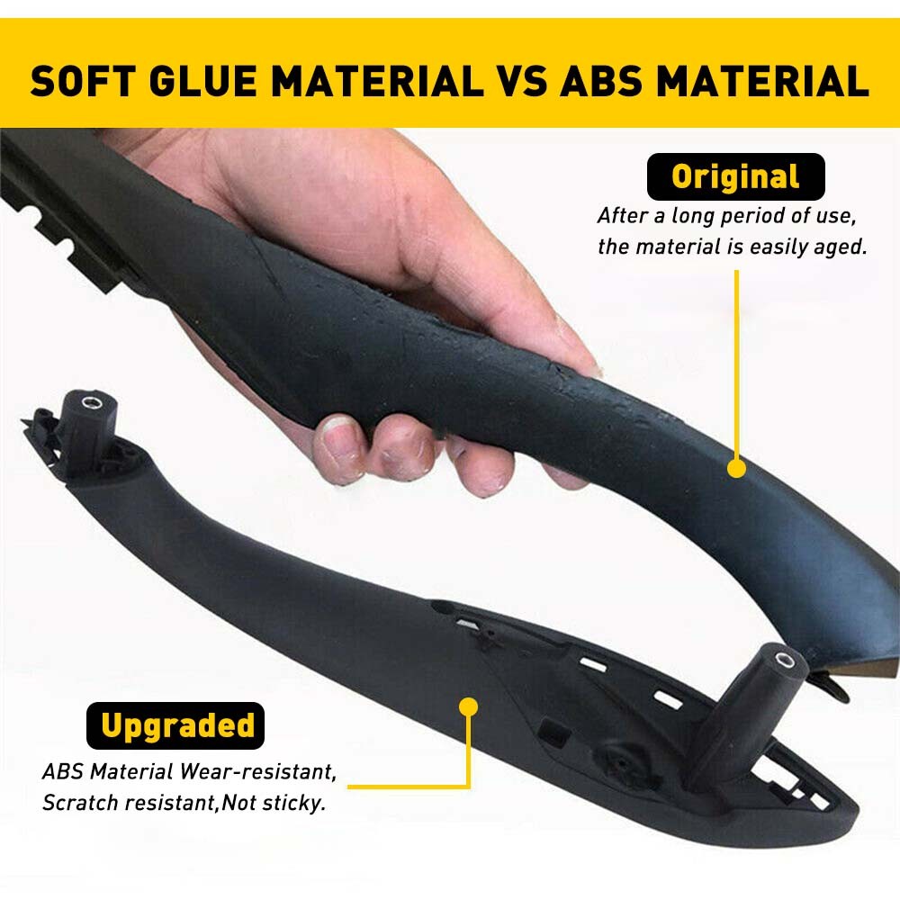 2PCS Front Right and Left Door Handle Pull Armrest For 2014-2016 BMW 335i GT