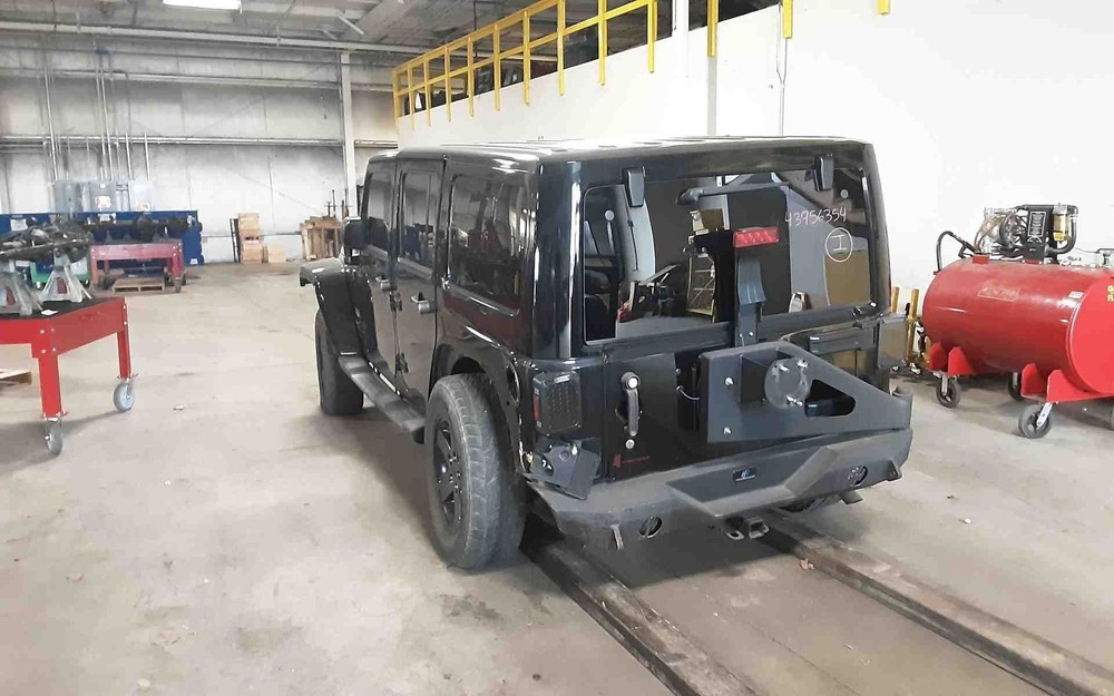 Used Windshield Frame fits: 2015 Jeep Wrangler Grade A