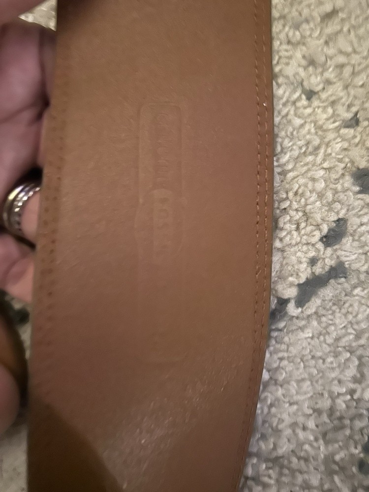 Fossil High Waisted Belt. Size L Leather