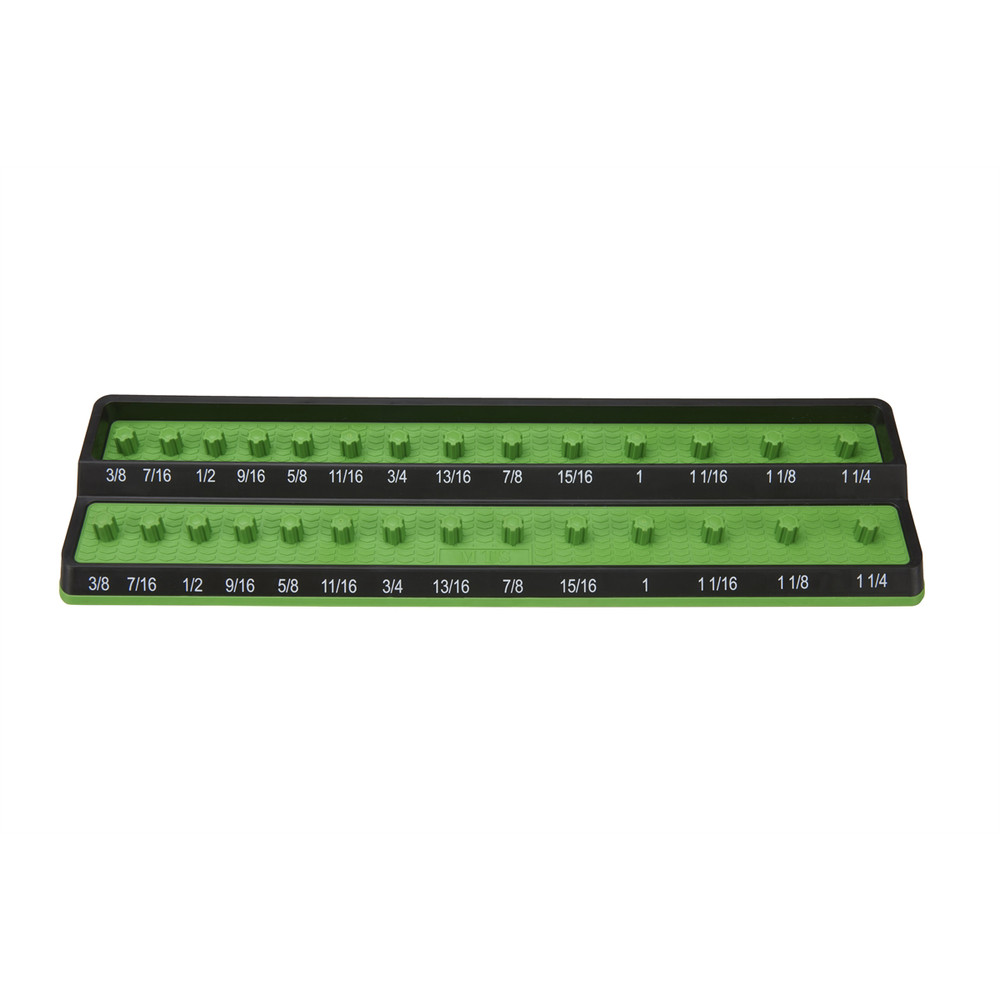 Mechanic's Time Savers PSH50S-GRN 1/2" SAE Peg Socket Holder - Green
