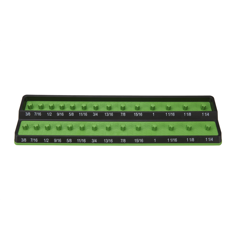 Mechanic's Time Savers PSH50S-GRN 1/2" SAE Peg Socket Holder - Green