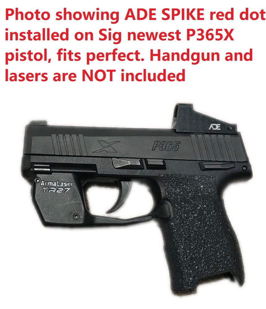 ADE RD3-018 SPIKE Red Dot For Smith Wesson SW MP 5.7, Equalize, Shield Plus 9mm