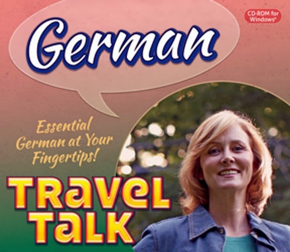 German Travel Talk Language Tutorial Learn Essentials PC Software Sealed New