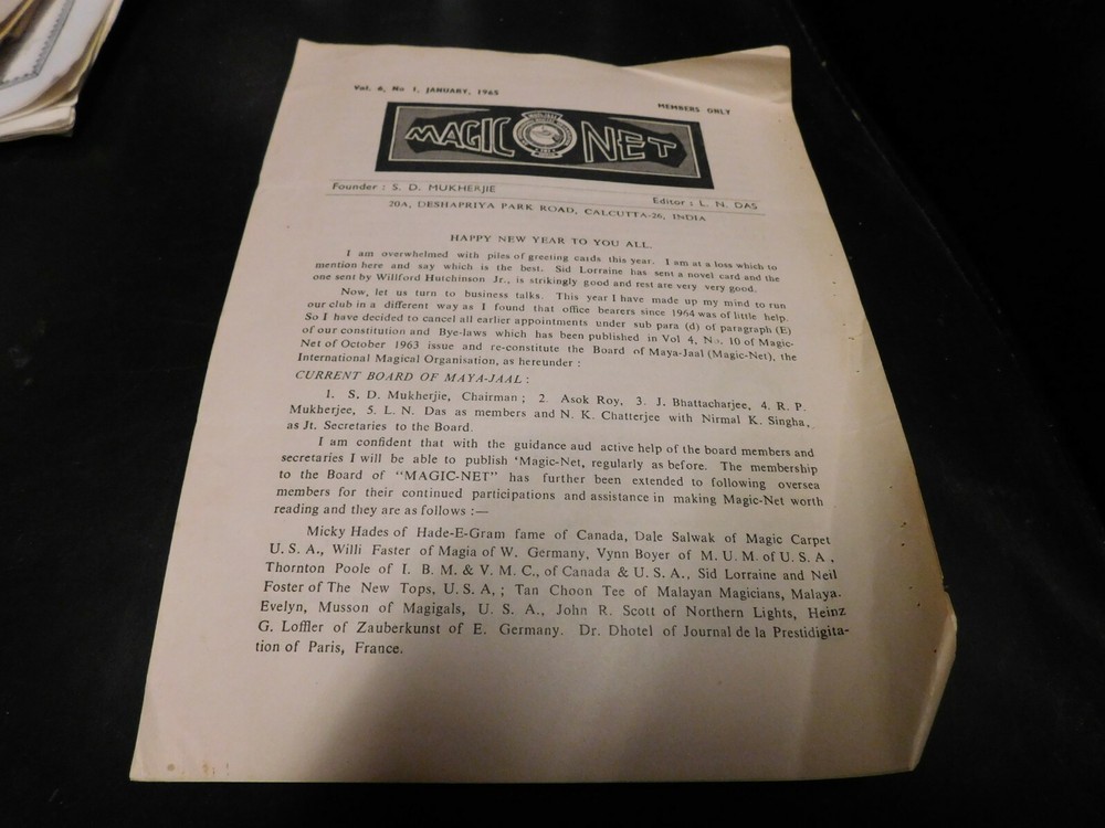 Magic Net I.B.M. Magazine January 1965