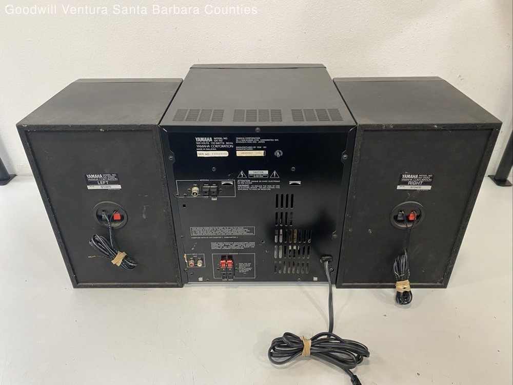 Yamaha Mini Component System GX-50 - Read