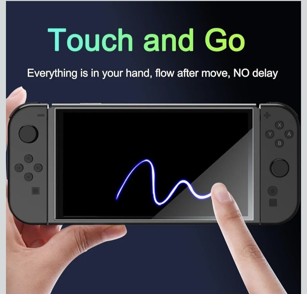 Ferilinso 4 Pack Screen Protector Nintendo Switch 2 2025 Tempered Glass