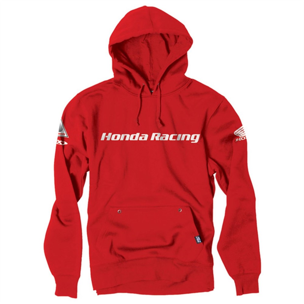 Factory Effex Honda Racing Pullover - Red - 2X 16-88376