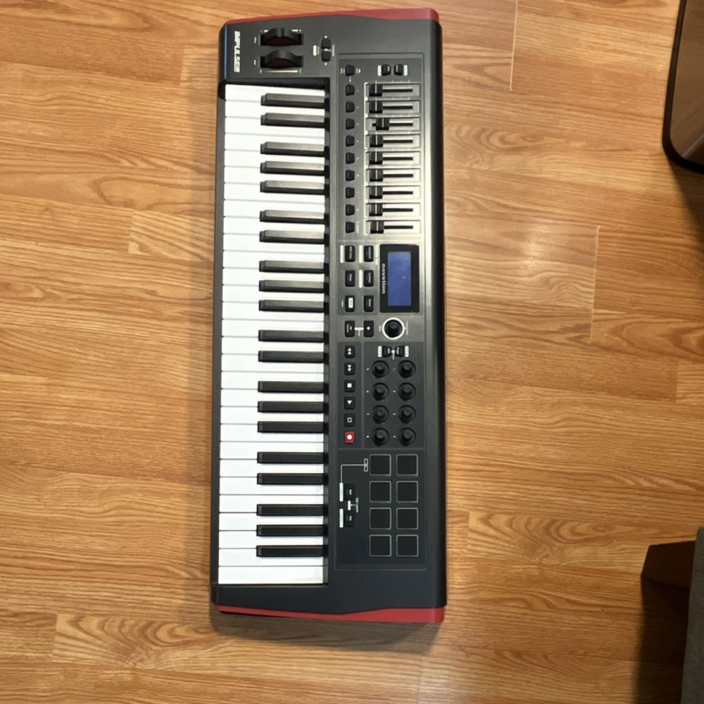 Novation Impulse 49 MIDI Keyboard Controller, Pad Triggers, 49 Keys