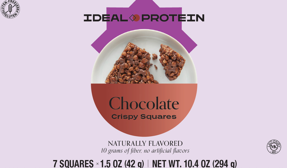Chocolate Crispy Squares - Ideal Protein