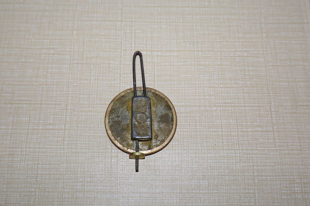 Antique Clock Pendulum Bob- 1.4 oz.