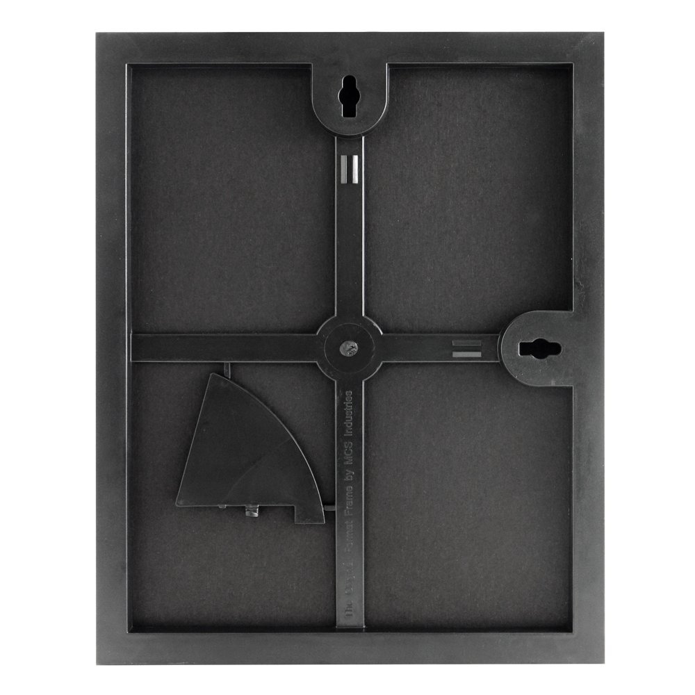 Mainstays 8.5x11 Document Format Picture Frames, Black, Set of 6