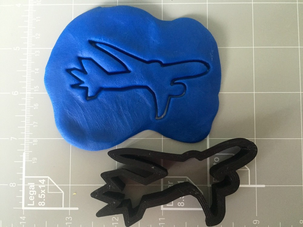 Boeing 787 Airplane Cookie Cutter