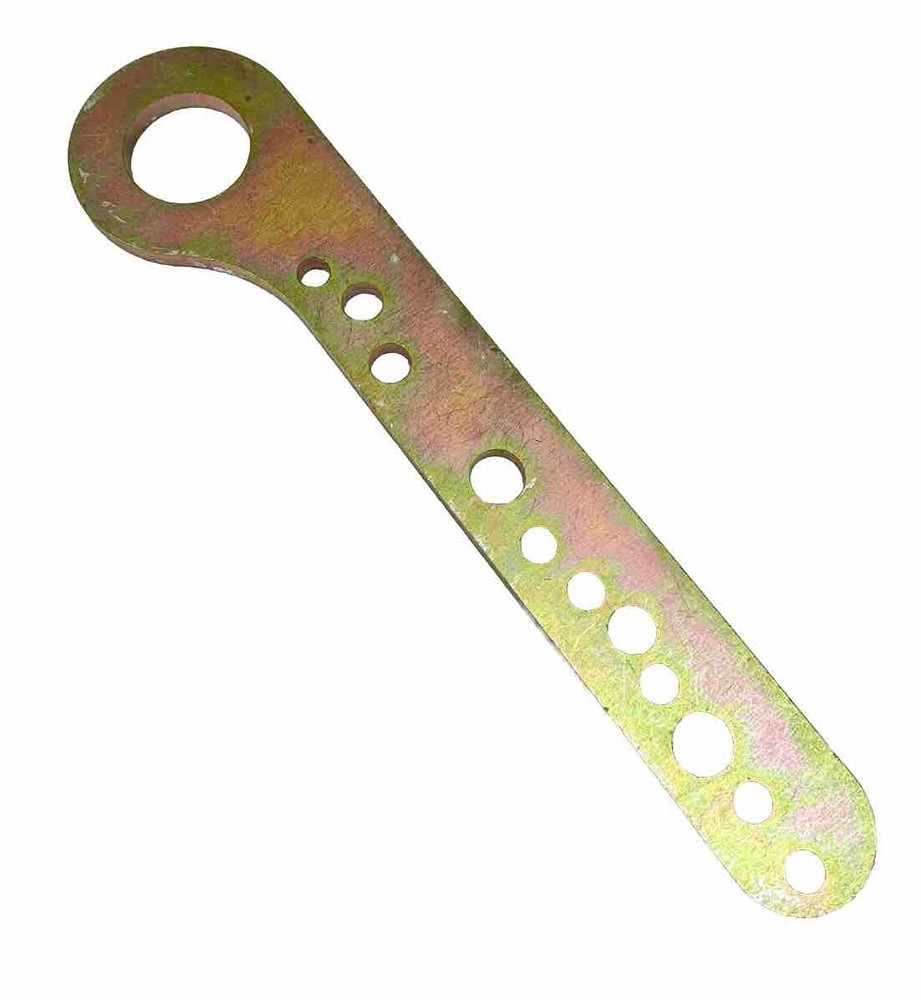 6 Ton Auto Body Frame Pulling Draw Bar 15” Multi Hole Pull Plate Forge Steel