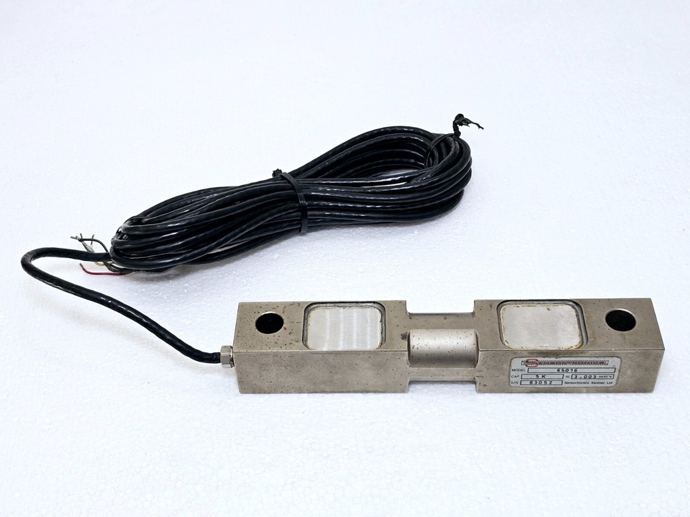 SENSORTRONICS 65016 DOUBLE-ENDED SHEAR BEAM LOAD CELL (NEW OPEN BOX)