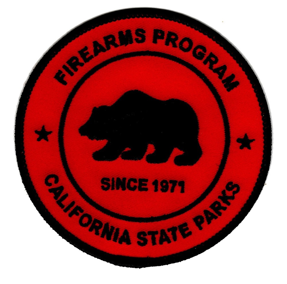 California State Parks Firearms Program Anniversary PATCH in 2011 - Ranger