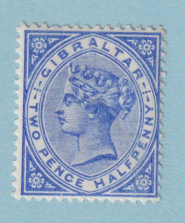 GIBRALTAR 14a MINT HINGED OG * NO FAULTS EXTRA FINE! - GFB