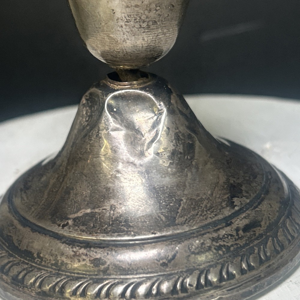 Antique Saban Sterling Silver Candlestick