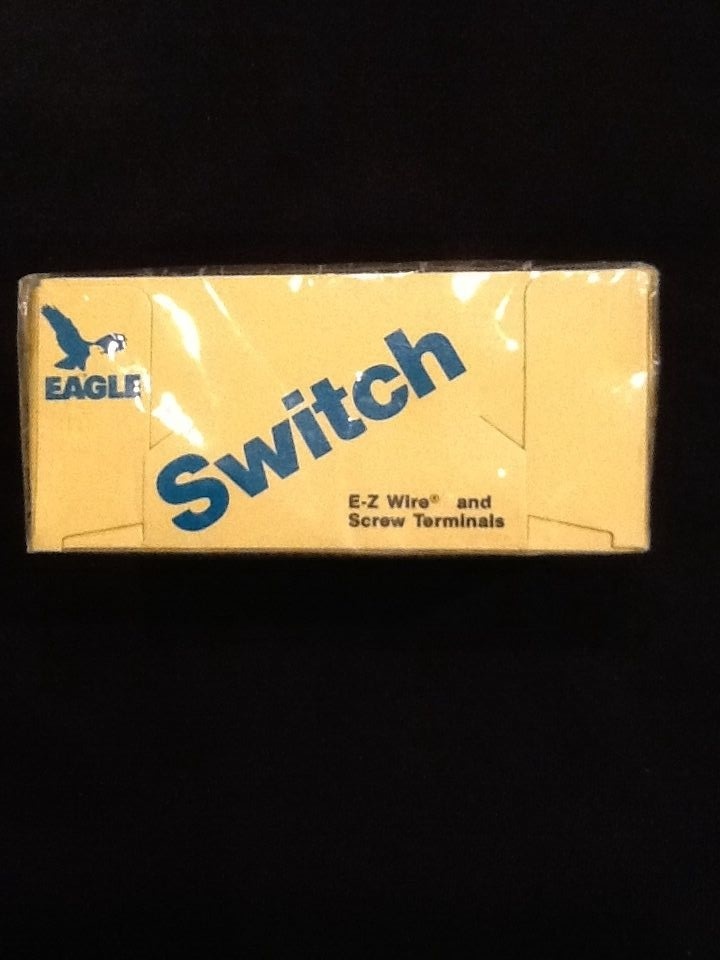 TWO EAGLE ELECTRIC 1349-7V-BOX 3WAY DECORATOR QUIET SWITCH OFF WHITE