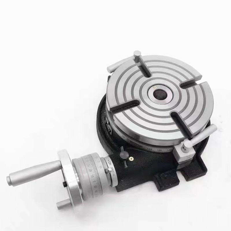 Diameter 200mm Milling Machine Horizontal Vertical Rotary Table High Precision
