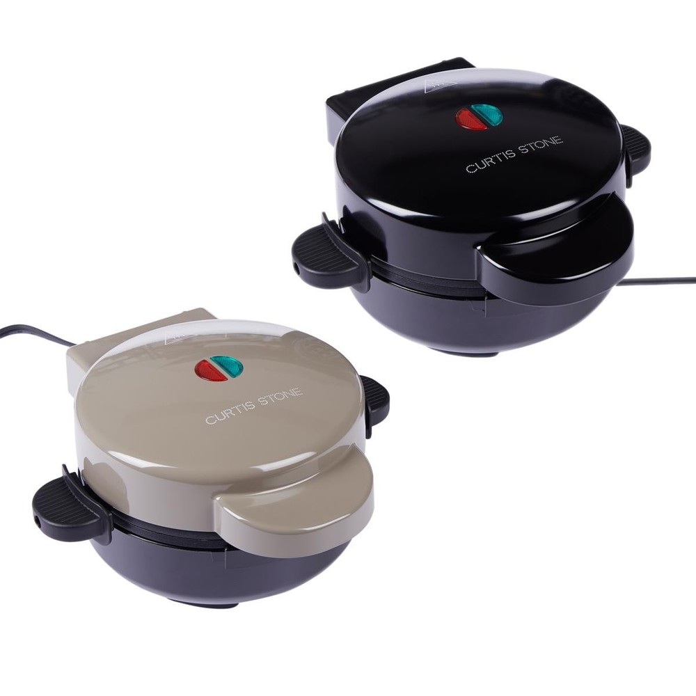 Curtis Stone 2-pack 5" Stuffed Waffle Makers with Recipes & Gift Boxes Open Box