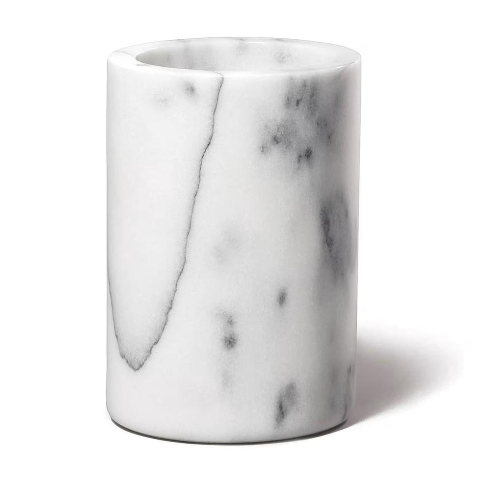 TableCraft 5488W White Marble Wine Cooler