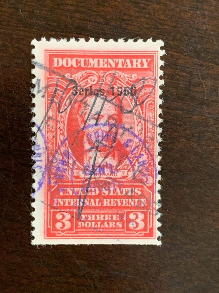 US Documentary Stamps Scott #R550 - Used