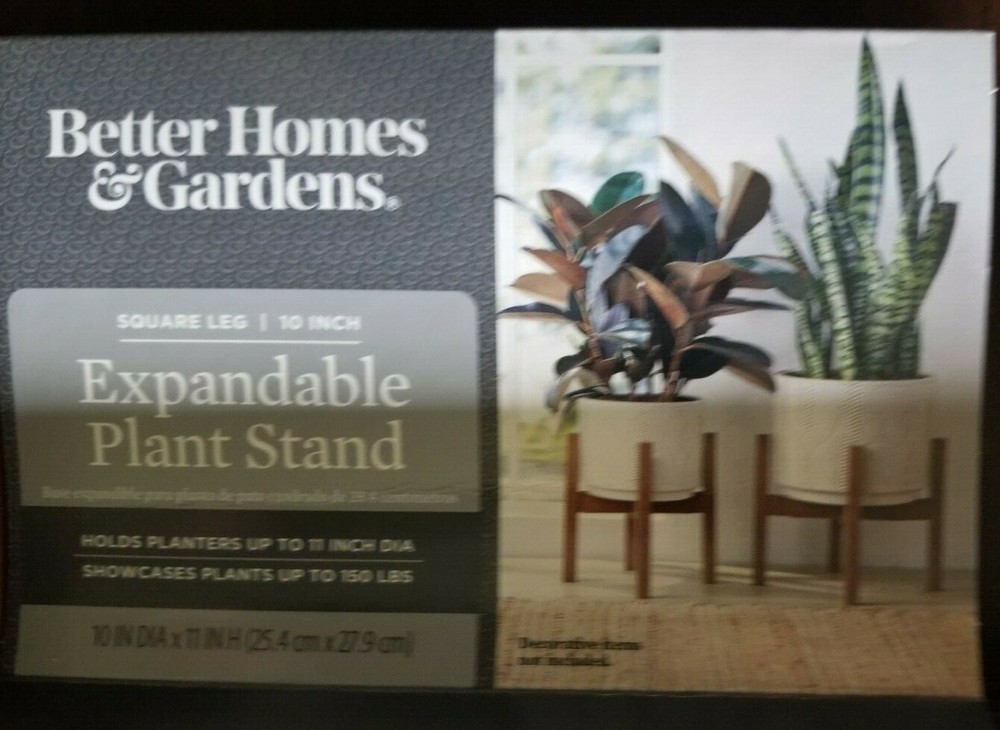 Better Homes and Gardens Expandable Adjustable Plant Stand (ONE(