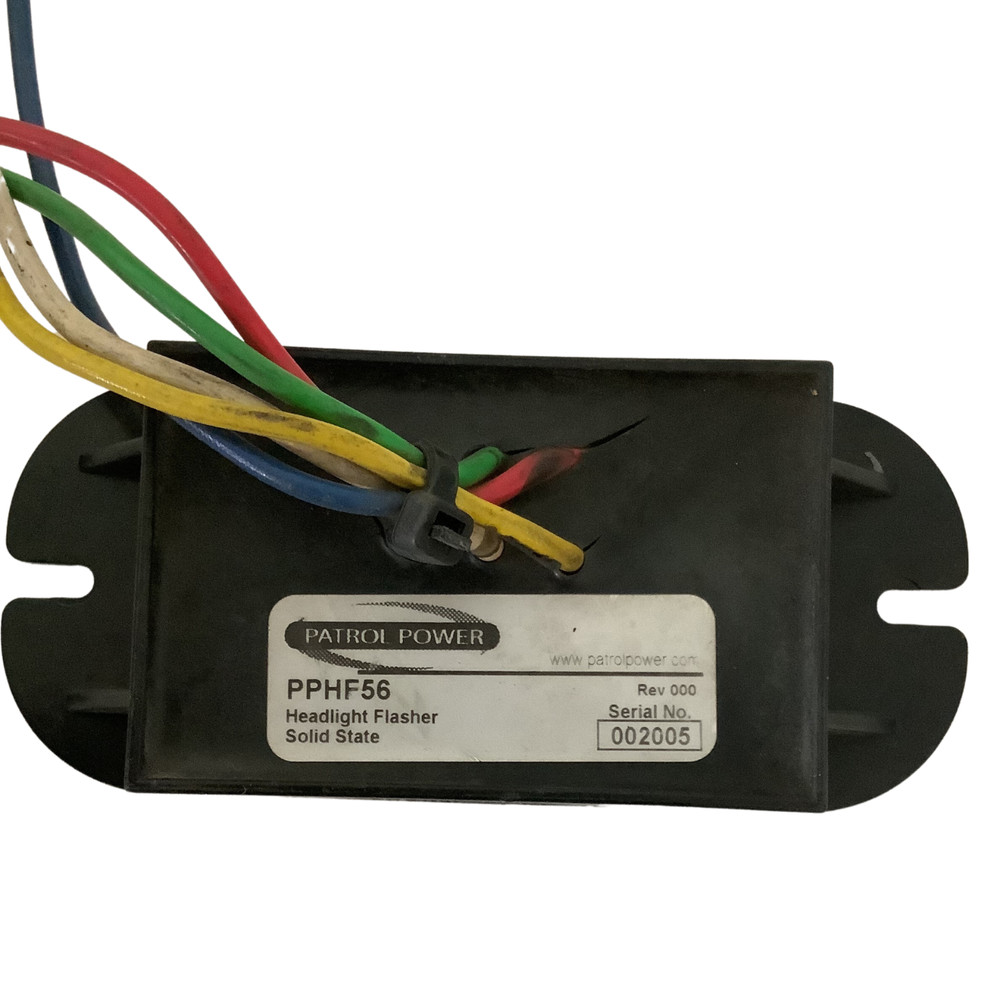 Patrol Power PPHF56 Solid State LED Flasher - 7 Strobe Style Patterns 11.1005SF