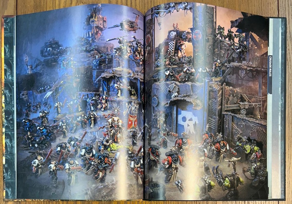2021 Warhammer 40k Codex Supplement: Black Templars. Brand New!