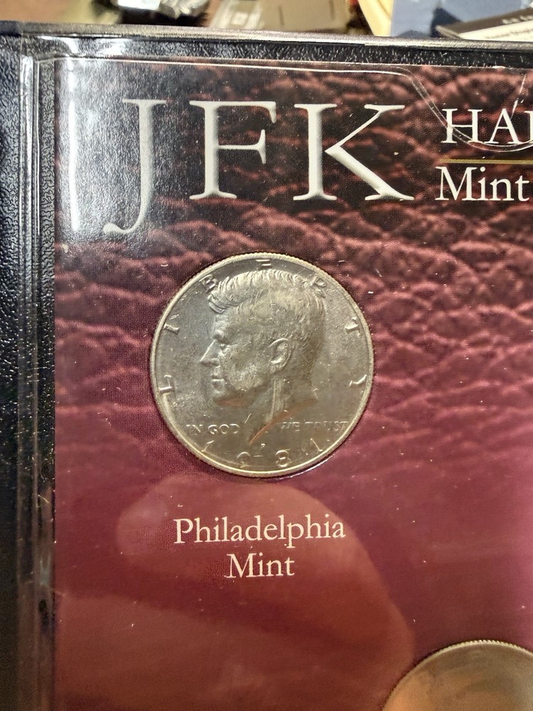 JFK HALF DOLLAR MINT MARK COLLECTION