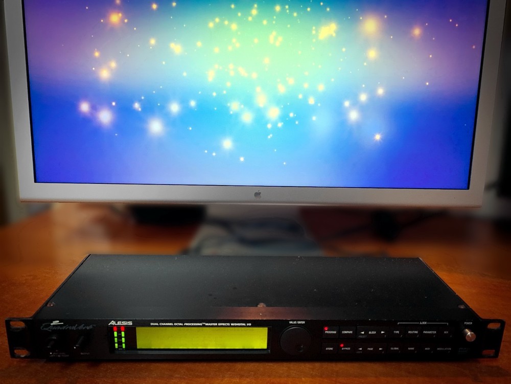 Alesis QuadraVerb 2 🌈RaRe🌈 Multi Effects Processor Rack