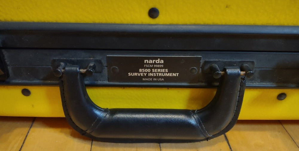 Narda 8513 Industrial Compliance Meter For Electromagnetic Energy - Nice!
