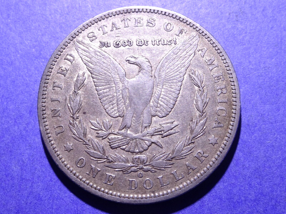 1891-O Morgan Dollar Ch. VF+
