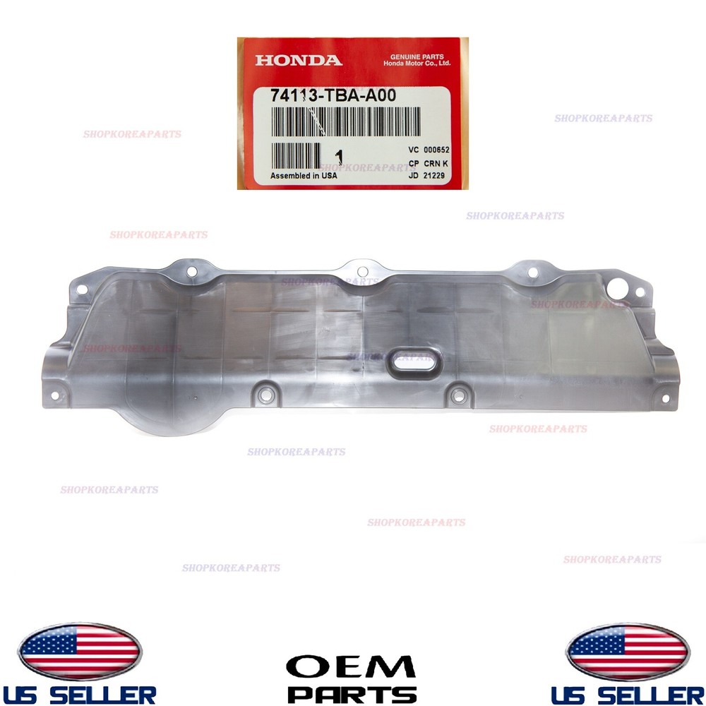 Genuine Front Lower Engine Splash Shield Under Cover ⭐OEM⭐ Honda Civic 2016-2021