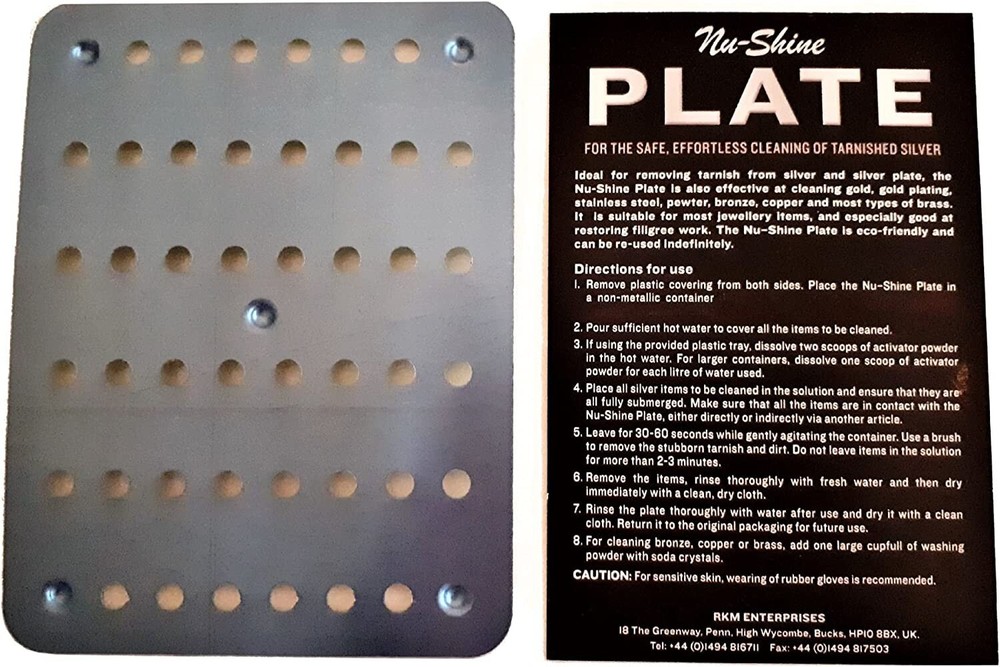 CLEAN YOUR SOLID SILVER BOWLS INSTANTLY AND SAFELY